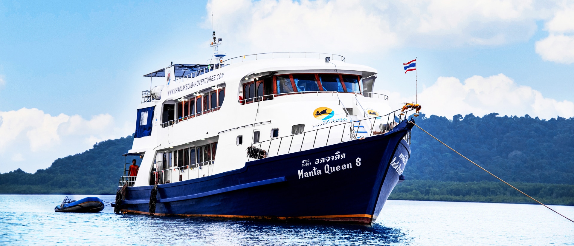 Дайв-бот Manta Queen 8 в Андаманском море