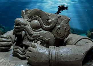 Подводную фигуру Ханумана установят у острова Рача-Яй на следующей неделе